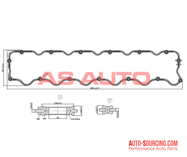 1331247 Cat Valve Cover Gasket OE quality - Image 3